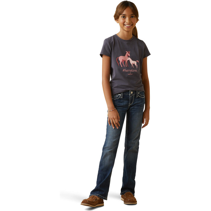 2023 Ariat Junior Cuteness T-Shirt 10043741 - Periscope